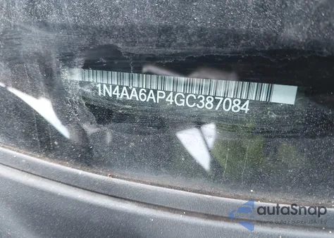 2016 Nissan Maxima 3.5 Sv из США, поврежденный, VIN 1N4AA6AP4GC387084